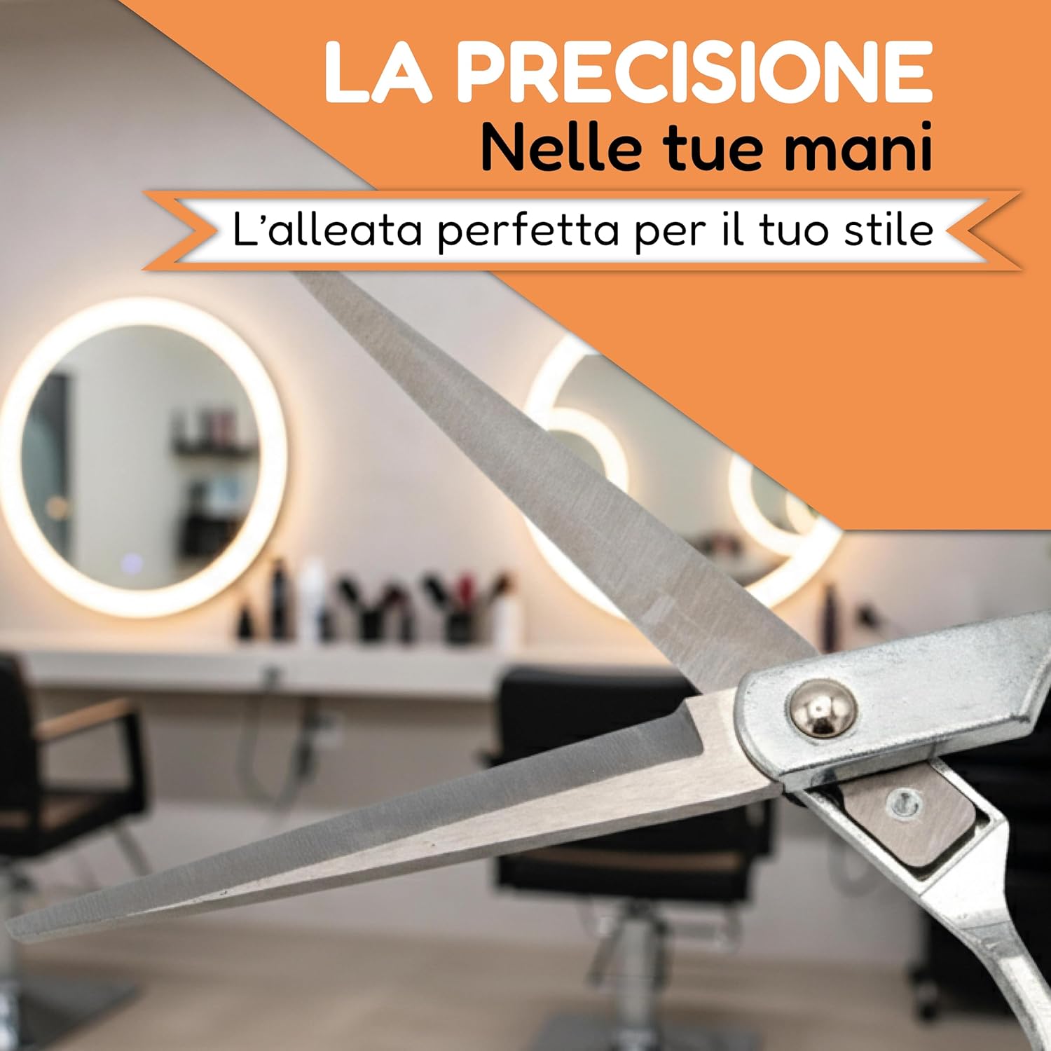 Thumbnail 3 de Forbici Parrucchiere Professionali 6 Pollici: taglio preciso, comfort ergonomico e custodia inclusa