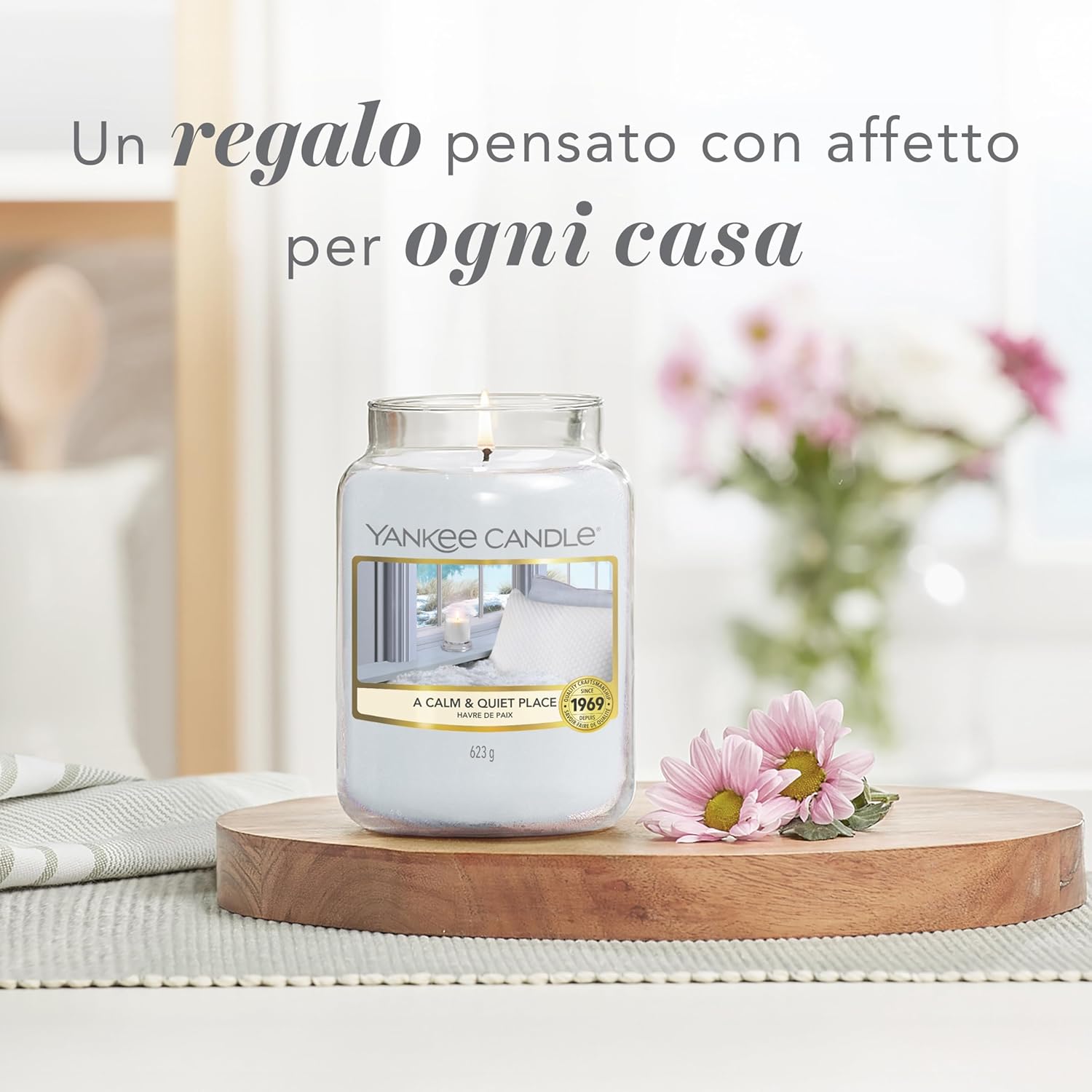 Thumbnail 6 de Yankee Candle Candela profumata in giara grande – Un posto calmo e tranquillo