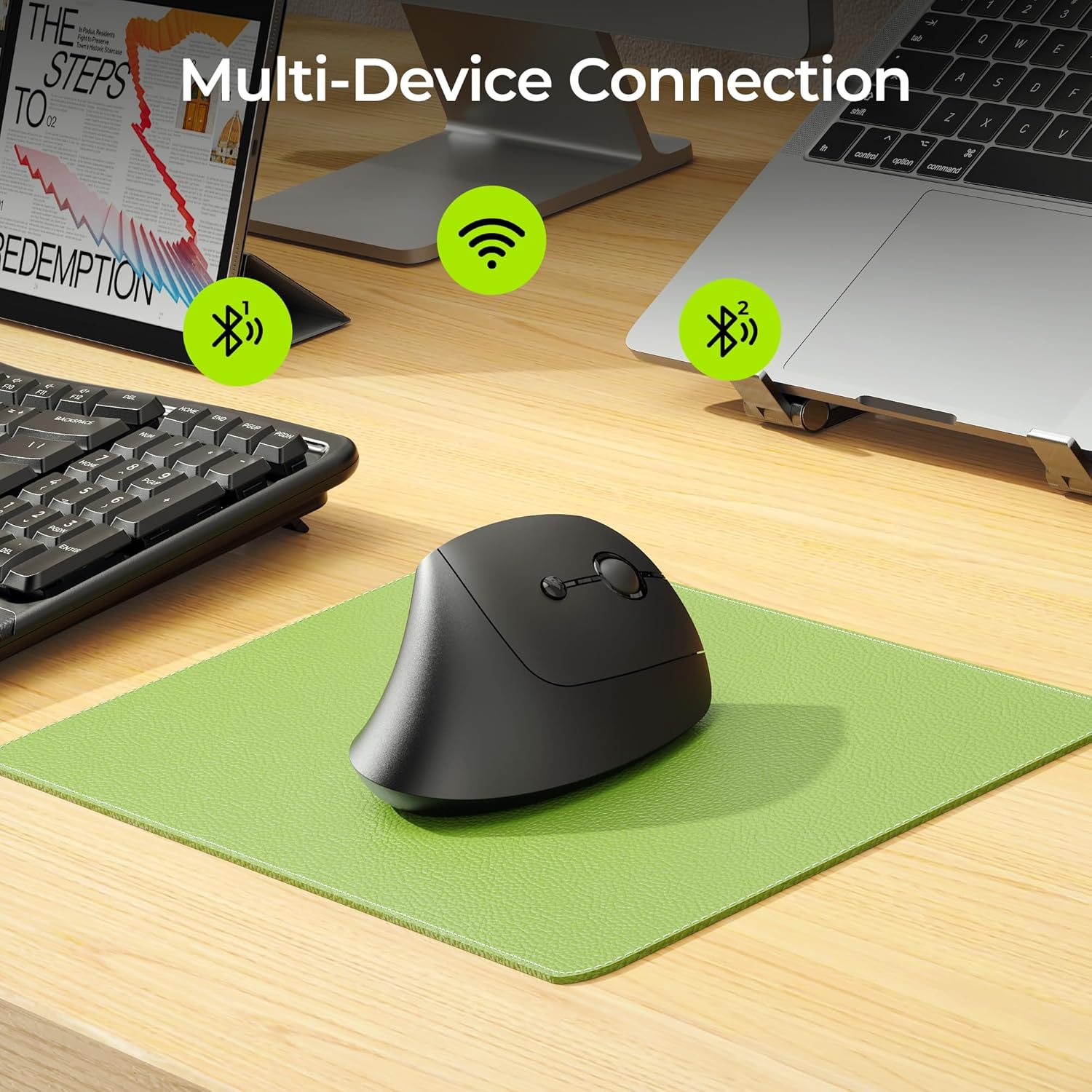 Thumbnail 2 de Seenda MOU200 ergonomic vertical mouse 52°