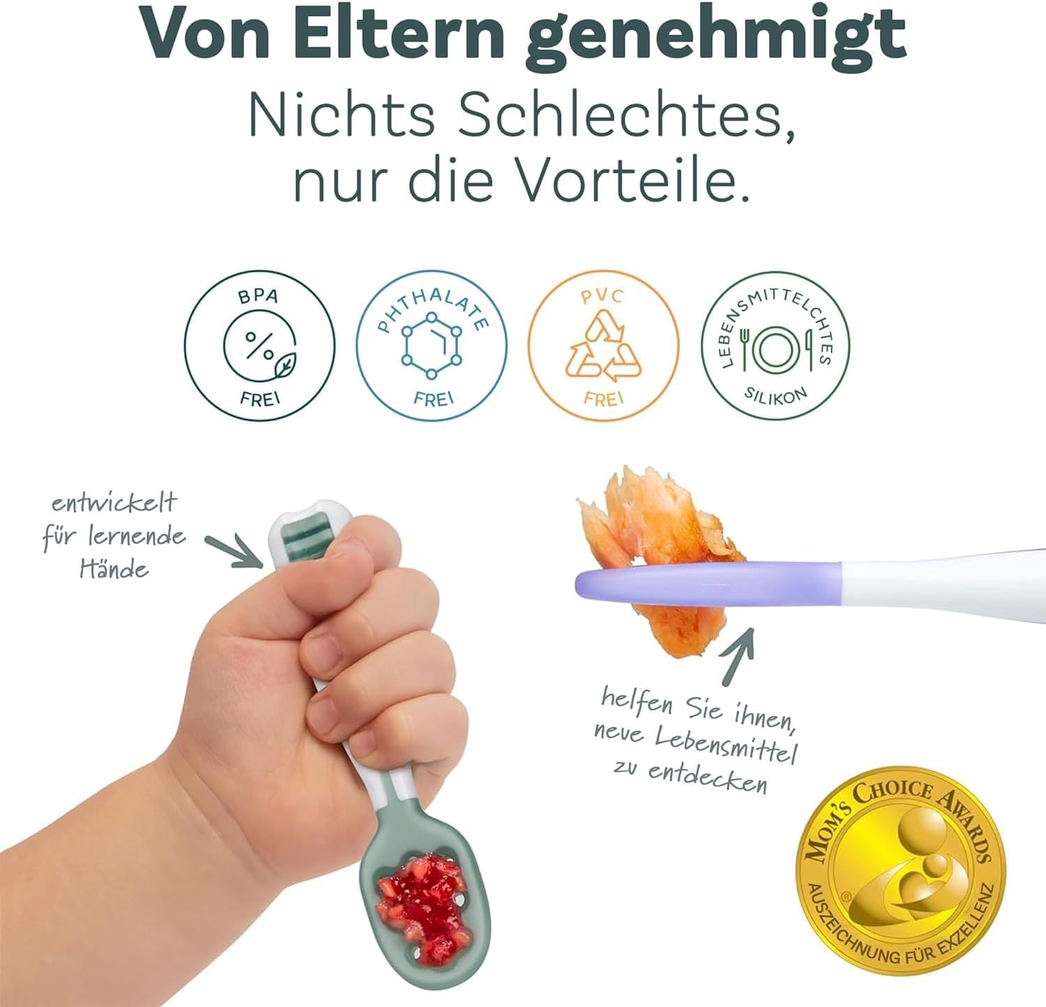Thumbnail 6 de Babylöffel Set ab 6 Monaten NumNum 2er