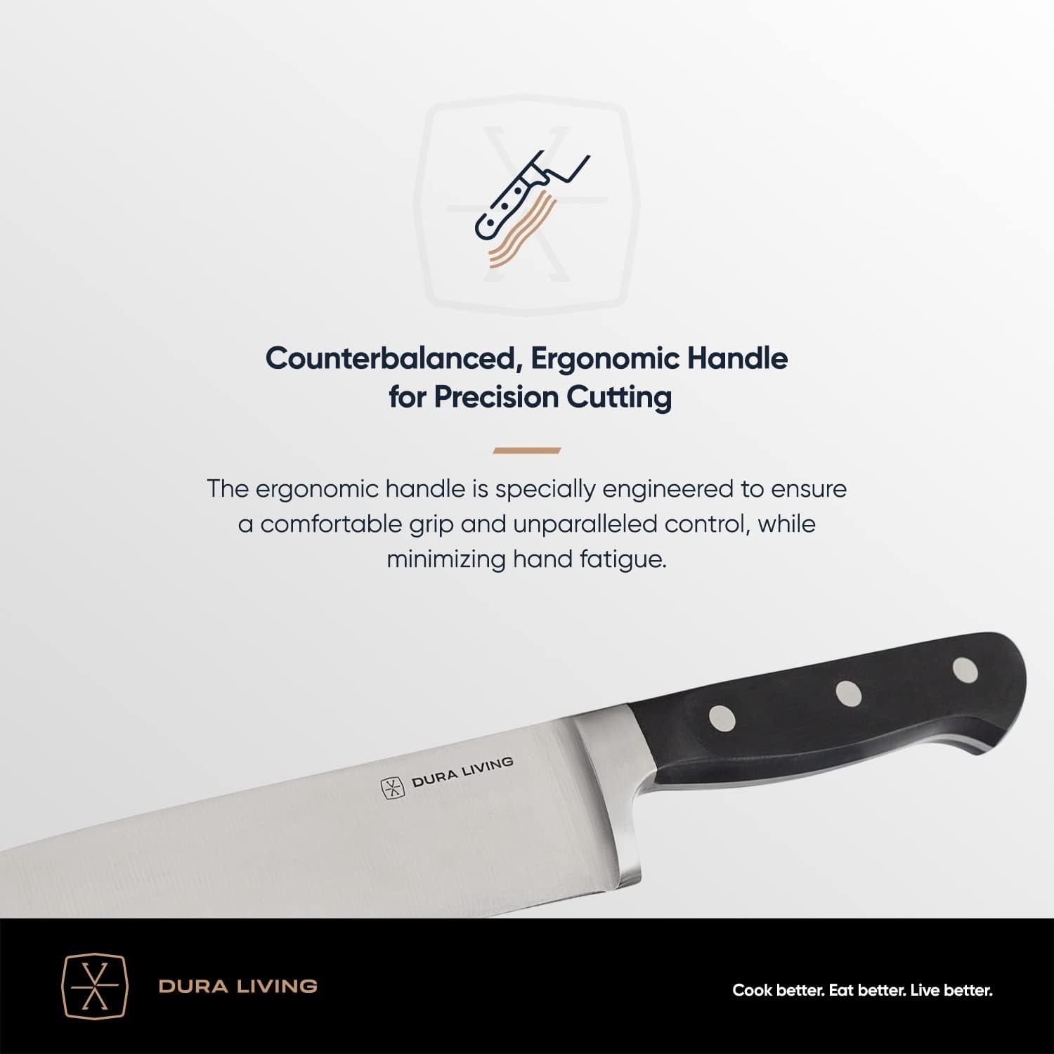 Detalle de DURA LIVING Steak Knife Set, 4-Piece