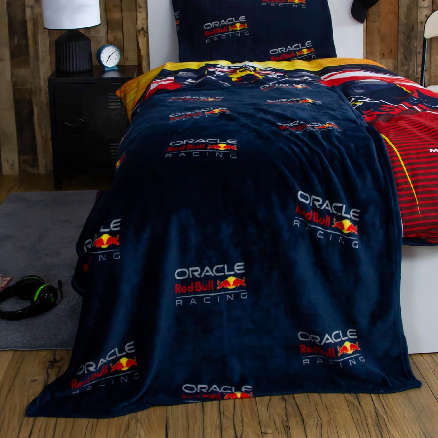 Thumbnail 3 de Oracle Red Bull Racing Manta polar súper suave tamaño 100 🏁