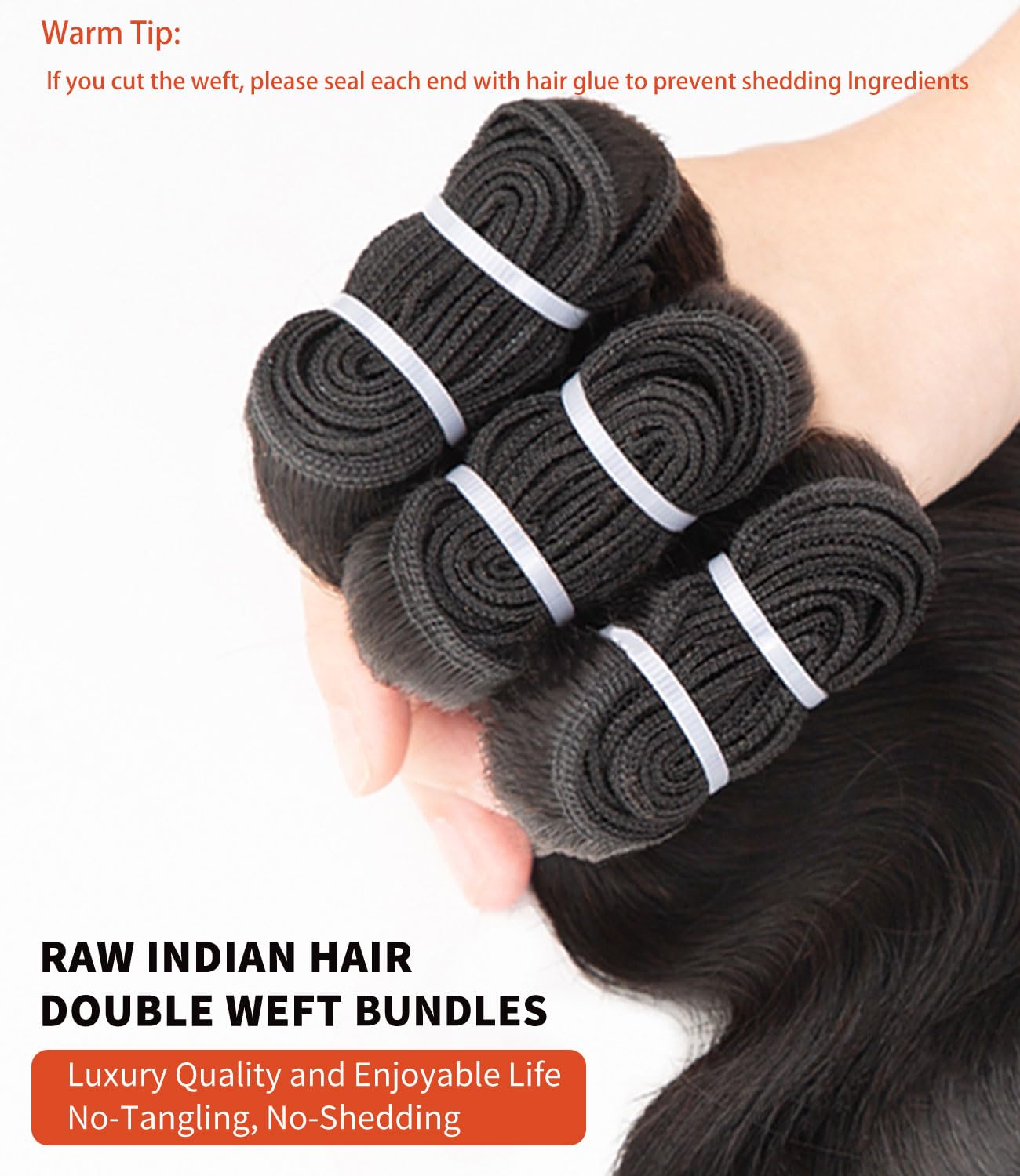 Thumbnail 4 de MLIP Raw Bundles 16-20 Inch Body Wave 💇♀