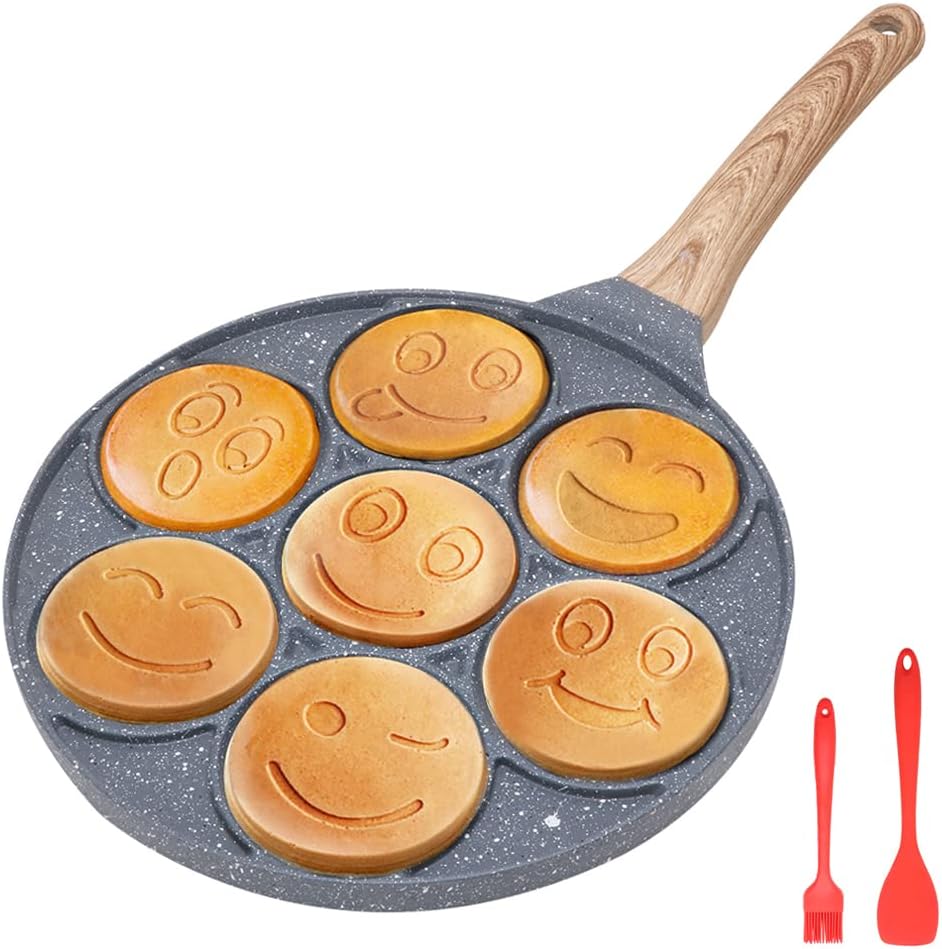 Thumbnail 6 de Bobikuke Smiley Face Pancake Pan 26cm