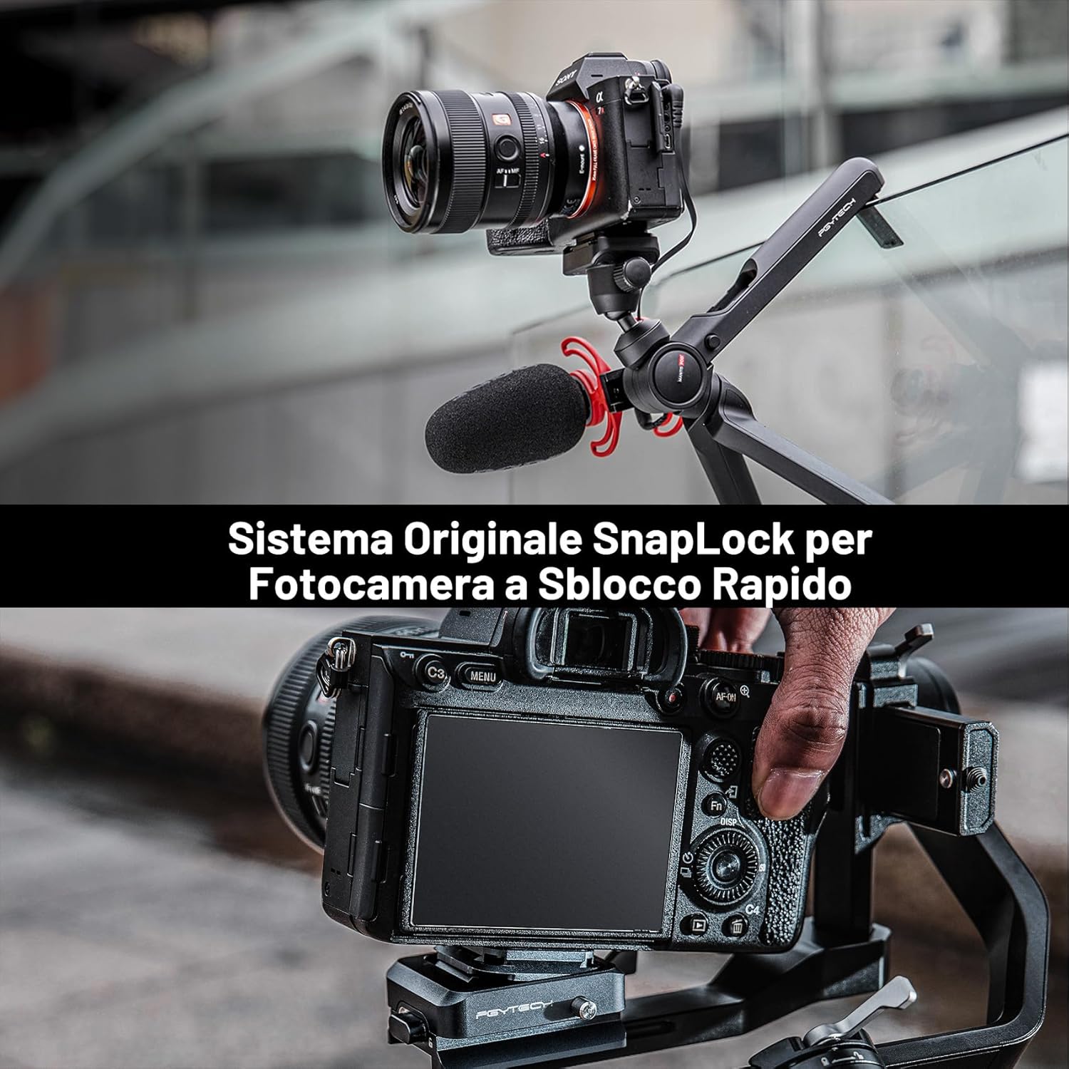 Thumbnail 5 de PGYTECH Beetle V2 Clip fotocamera Arca