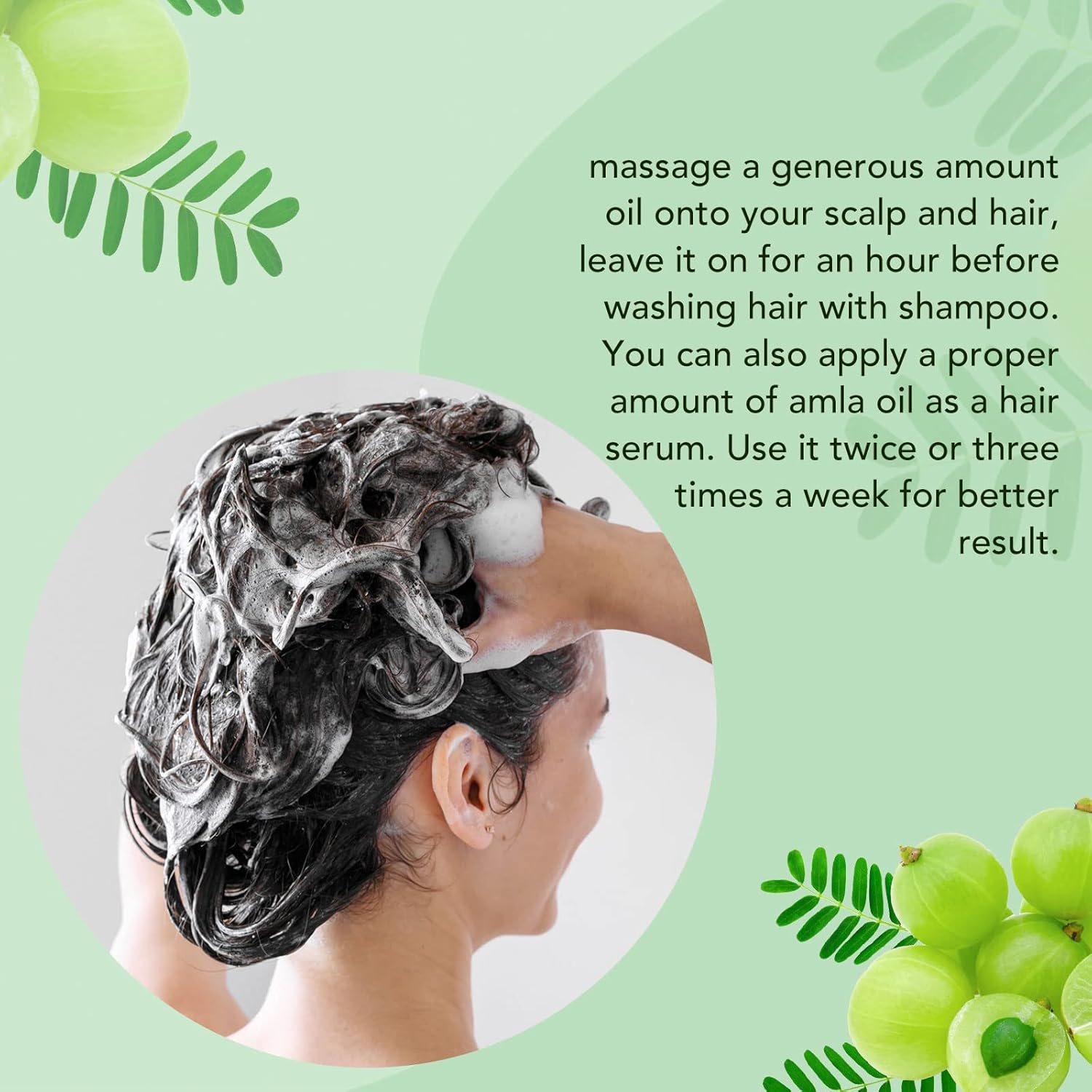 Thumbnail 6 de Amla Oil 60ML – Huile d'Amla pour cheveux fortifiés et vitalité, lutte contre la perte et grisaille