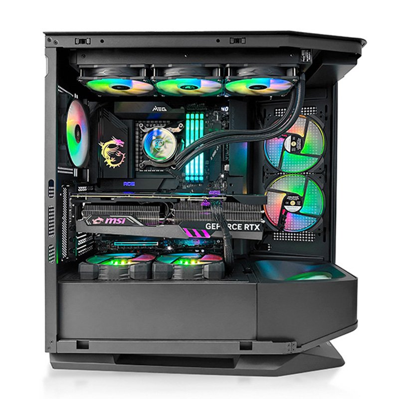 Thumbnail 2 de PcVIP Ryzen 9 9950X3D 64GB 2TB SSD RX 9070 Windows 11 Pro 💻