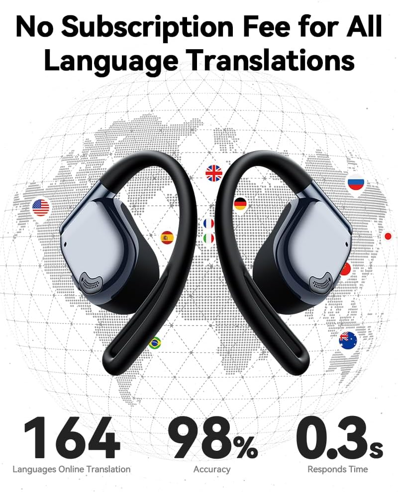 Detalle de Translation Earbuds Real Time 164 Languages AI Translator Ear Buds