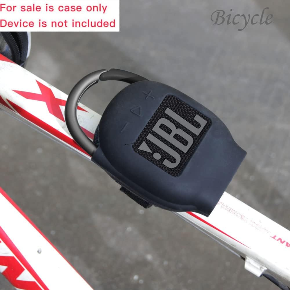 Thumbnail 4 de Hermitshell Silicone Sleeve for JBL Clip 5 / Clip 4 (Black) – Silicone cover only