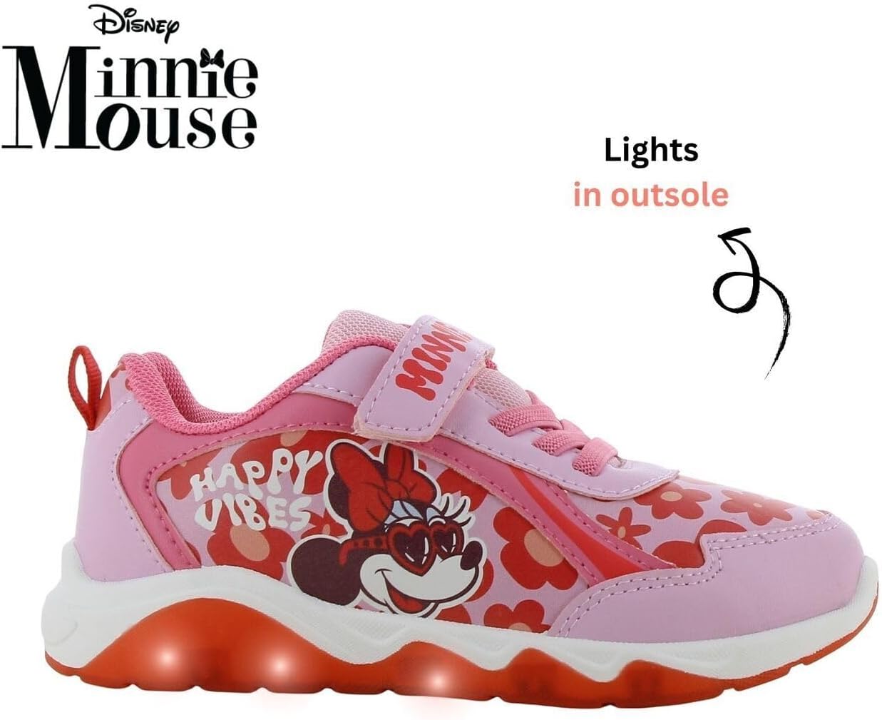 Detalle de Leomil Parent_DM_Sneakers_Girl_LED_All lichtgevende kindersneakers met EVA-zool