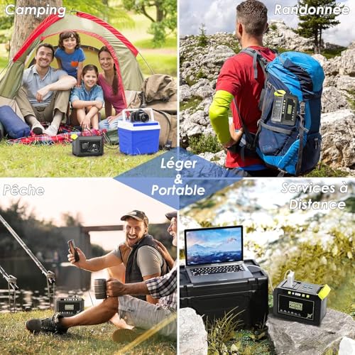 Thumbnail 4 de MARBERO Estación de Energía Portátil 88Wh ⚡ Camping y Viajes