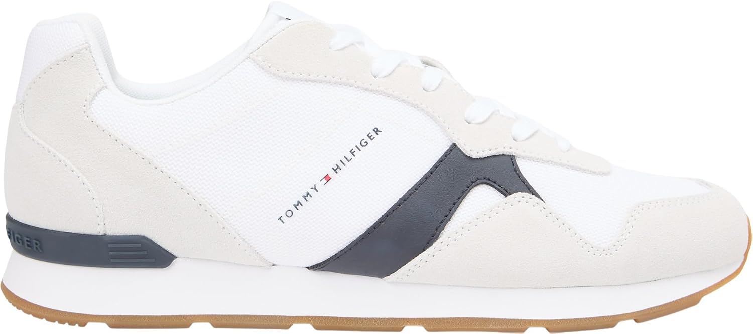 Thumbnail 6 de Tommy Hilfiger Men’s Runner Icon Mix Low Top Trainers (FM0FM05679)