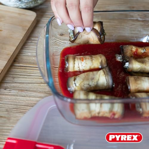 Thumbnail 7 de Pyrex Cook & Heat – Lot de 5 Boîtes en Verre Borosilicate, Couvercles Hermétiques avec Valve vapeur, Made in France