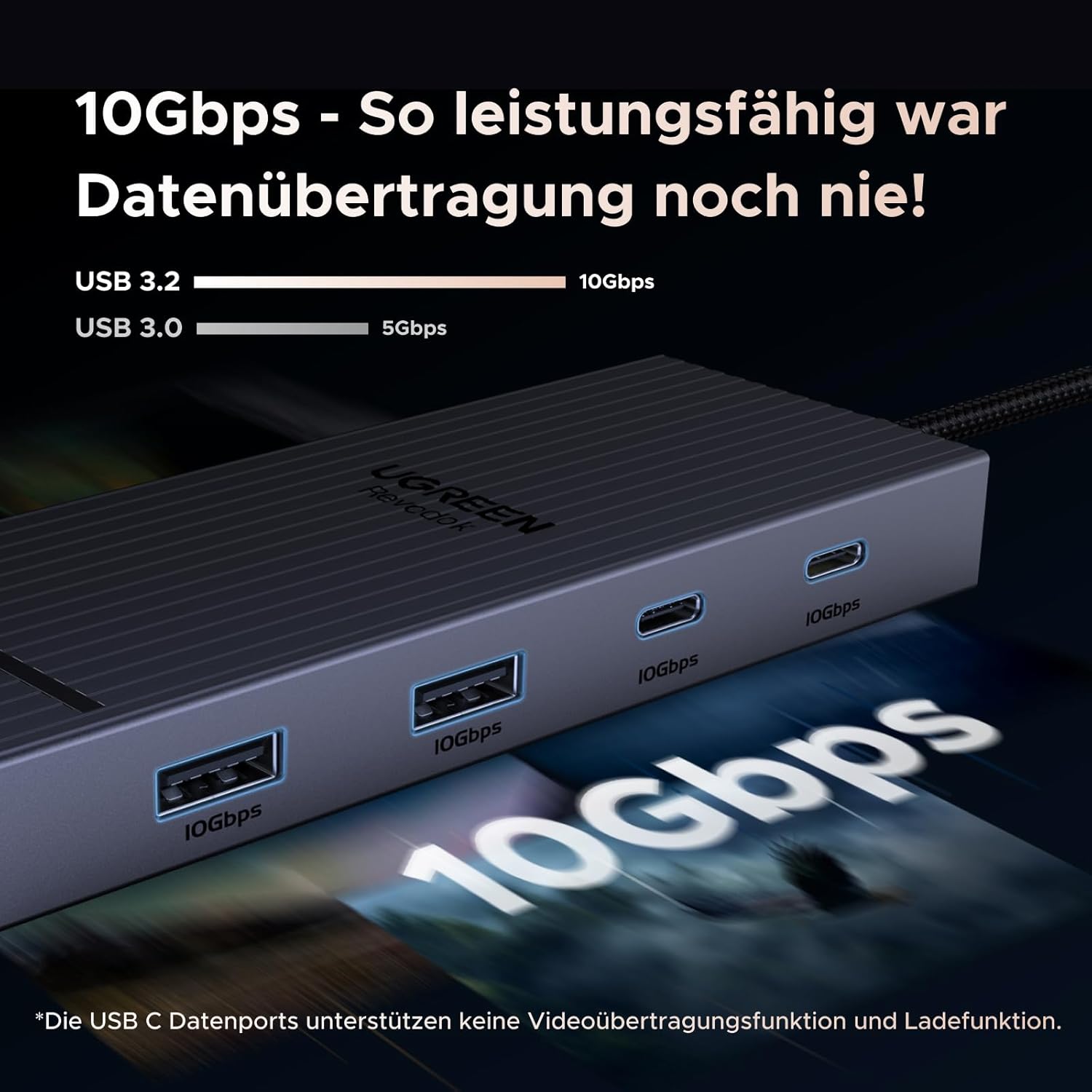 Thumbnail 4 de UGREEN Revodok Pro 207 USB-C Hub 2HDMI 4K@60Hz ⌚