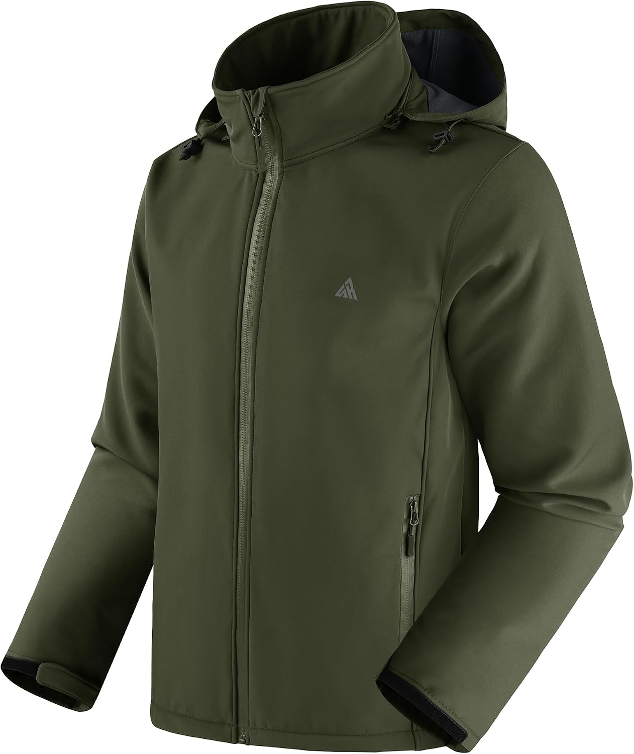 Detalle de SwissWell Softshelljacke Herren Wasserdichte Winddichte