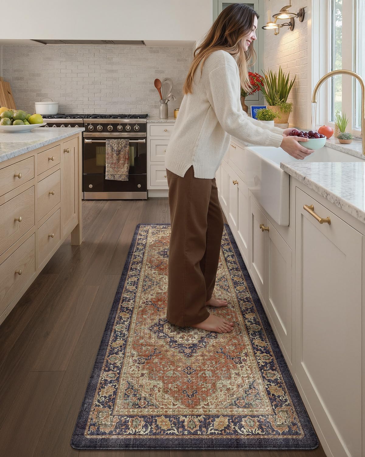 Thumbnail 6 de Color&Geometry Anti-Fatigue Kitchen Mat, 24 x 59 in