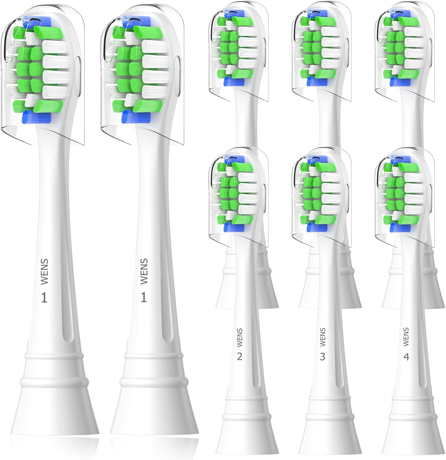 WENS Ersatzbürsten 8er für Philips Sonicare