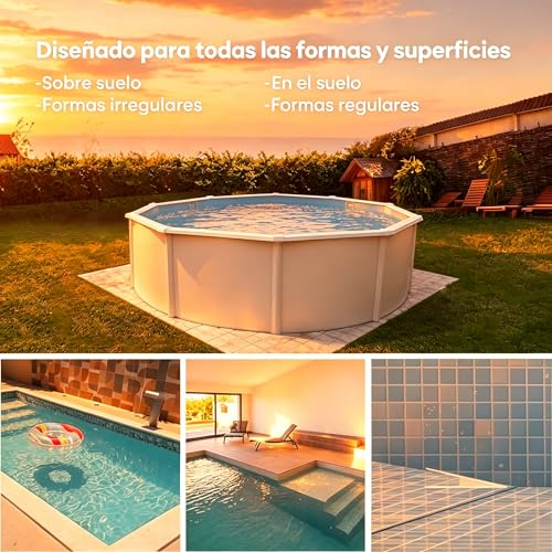 Thumbnail 6 de Pooleco Robot Aspirador Piscina sin Cable con Flotador y 3 Motores – limpieza de fondo eficiente