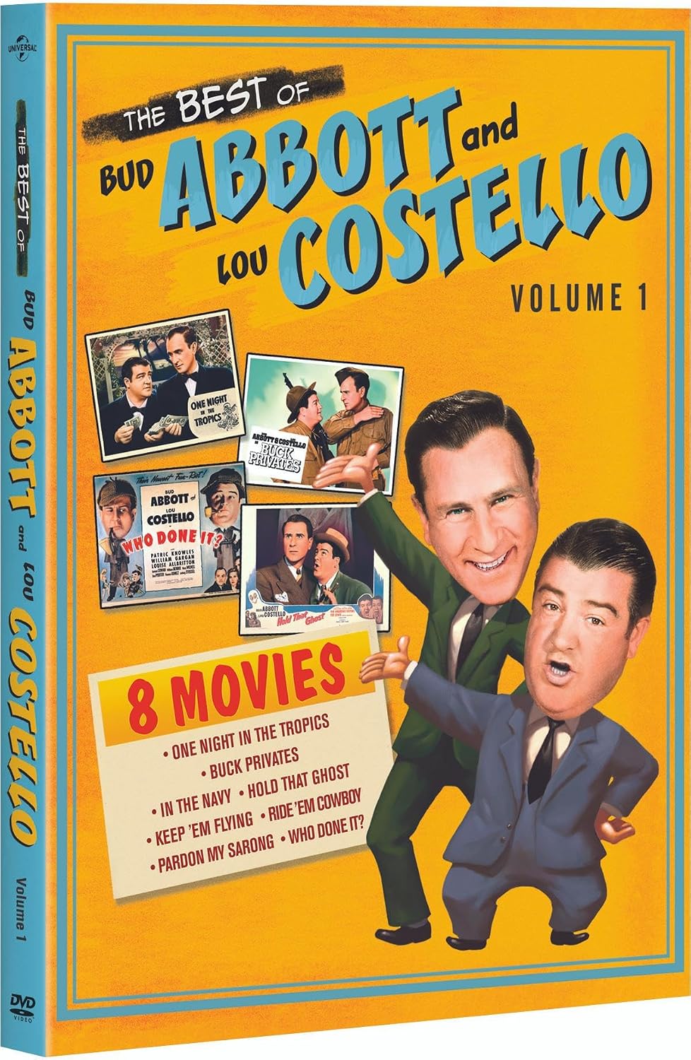 Detalle 2 de The Best of Bud Abbott and Lou Costello: Volume 1 DVD Collection