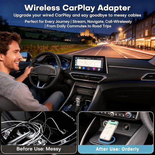 Thumbnail 7 de MUSHUI CarPlay inalámbrico 2 en 1