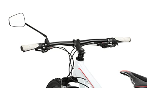 Detalle 2 de ZEFAL Espion Z56 - Rétroviseur Gauche pour vélo électrique et VTT, miroir incassable et rabattable, Noir