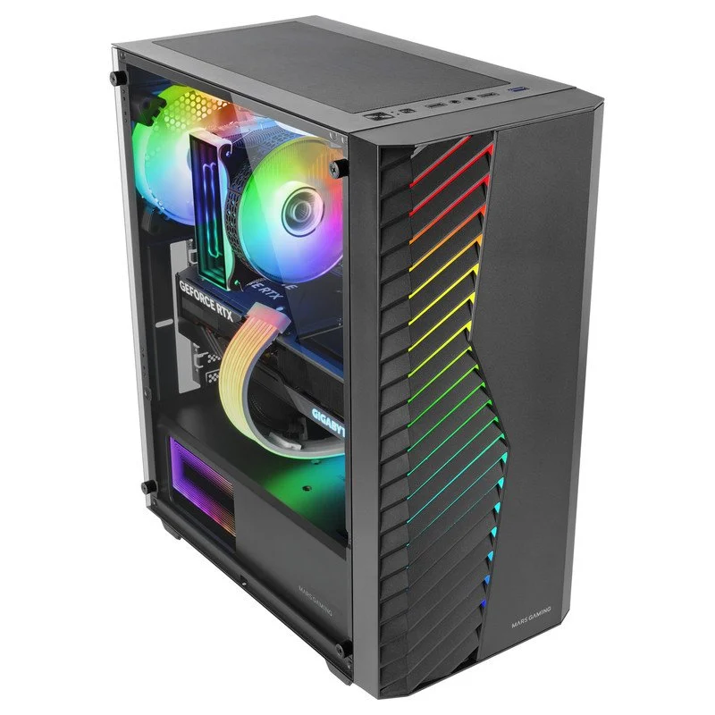 Thumbnail 3 de Mars Gaming Mc-volt Caja ATX con cristal templado y ARGB