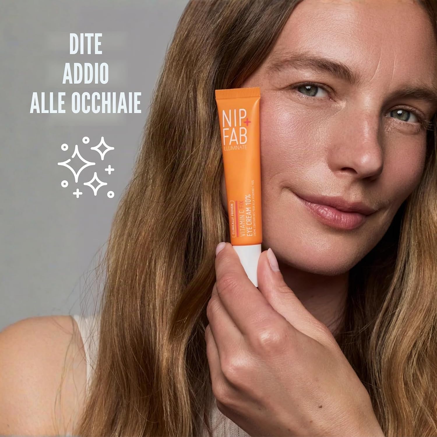 Detalle de Nip+Fab Vitamin C Fix Crema Occhi 10% (5% Vitamina C) illuminante e levigante da 15 ml