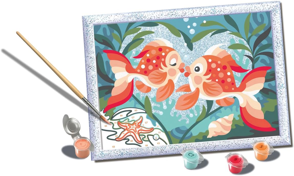 Detalle 2 de Ravensburger CreArt Pesci innamorati 9+ kit