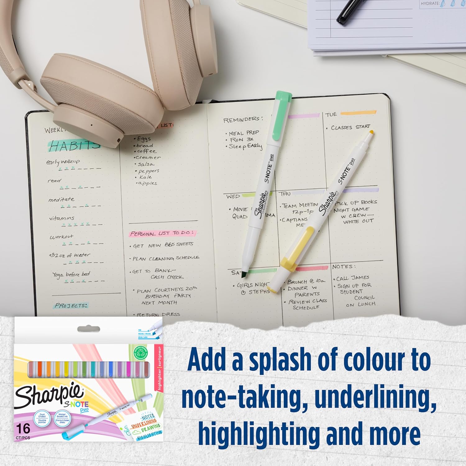 Thumbnail 4 de Sharpie Paper Mate Set de 124, Bolígrafos y Rotuladores ✍️