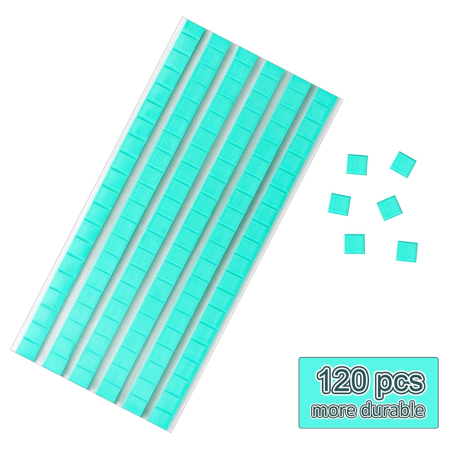 Detalle de Feosky Adhesive Putty, 120 Blue Reusable Pieces for Posters and Photos