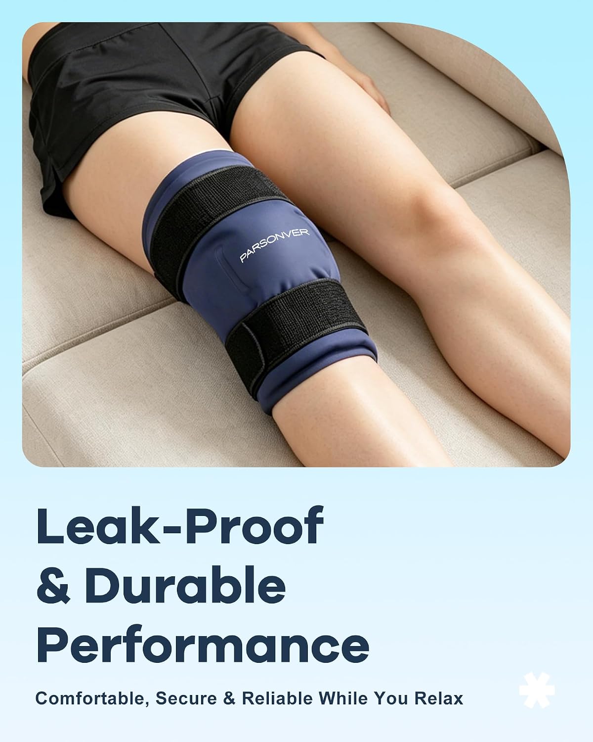 Thumbnail 5 de Knee Ice Pack Wrap: 60-Minute Reusable Cold Therapy for Knee Pain Relief