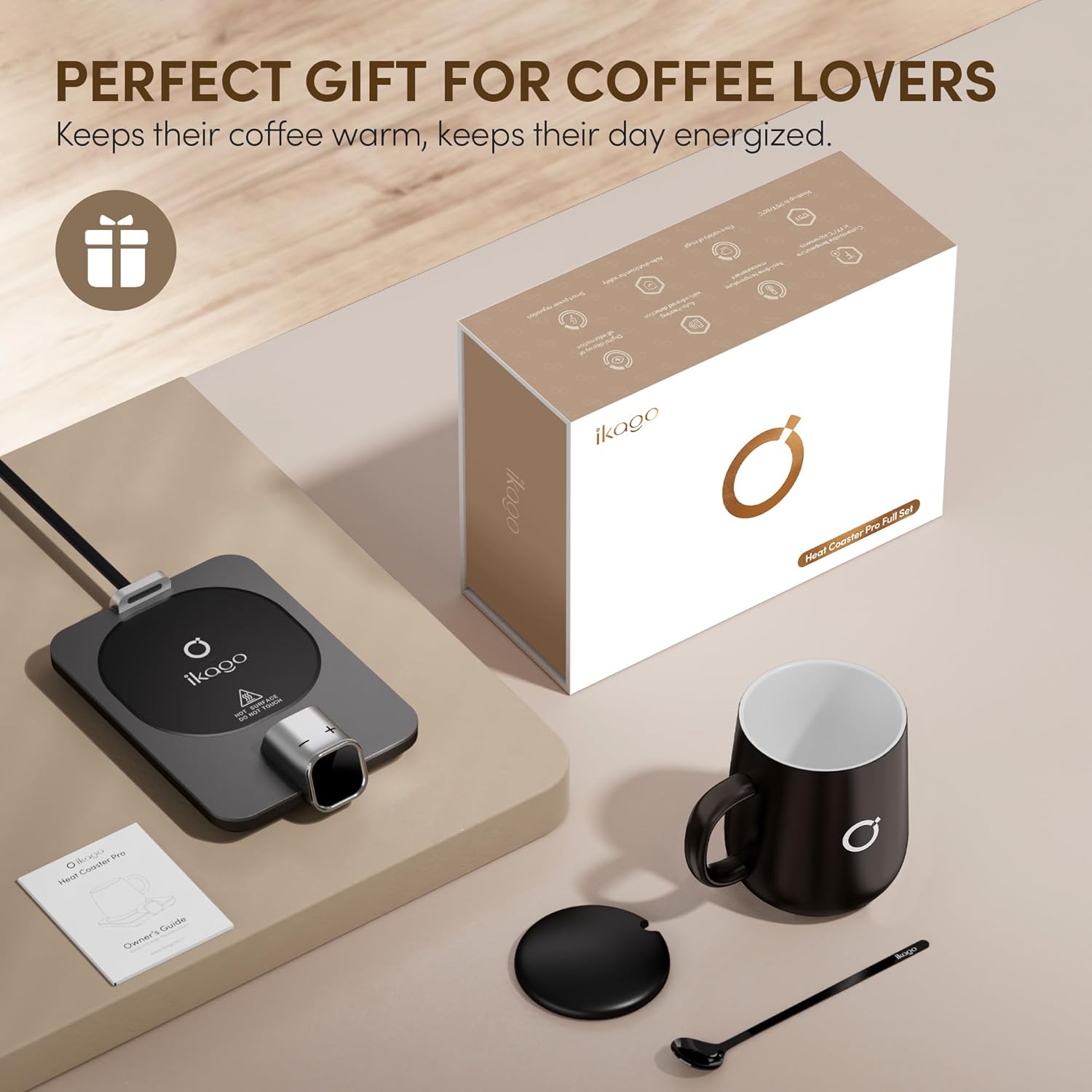 Thumbnail 6 de Coffee Mug Warmer & iKago Mug Set with Accurate Temperature Control