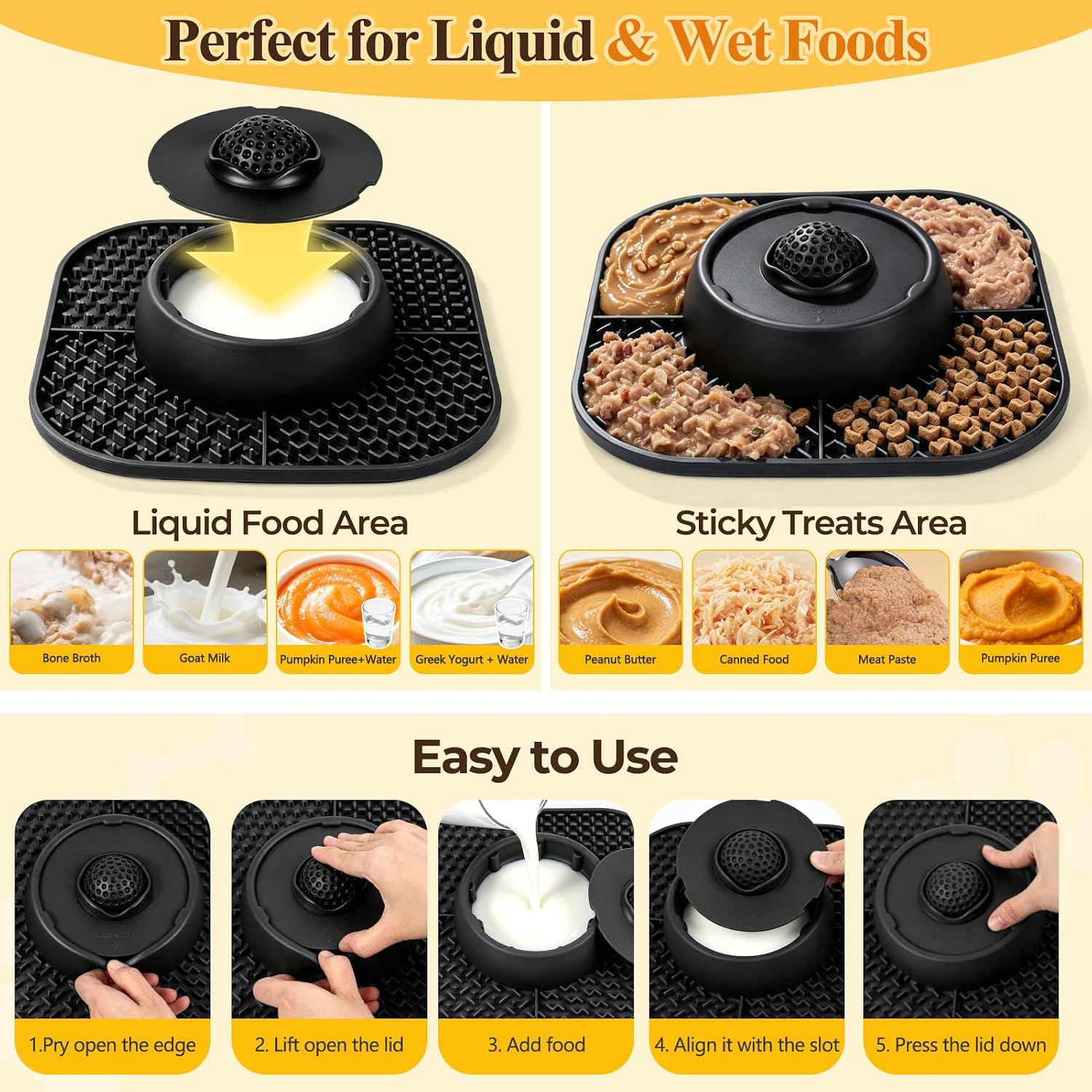 Thumbnail 6 de Huttoi Slow Feeder Dog Bowl Small