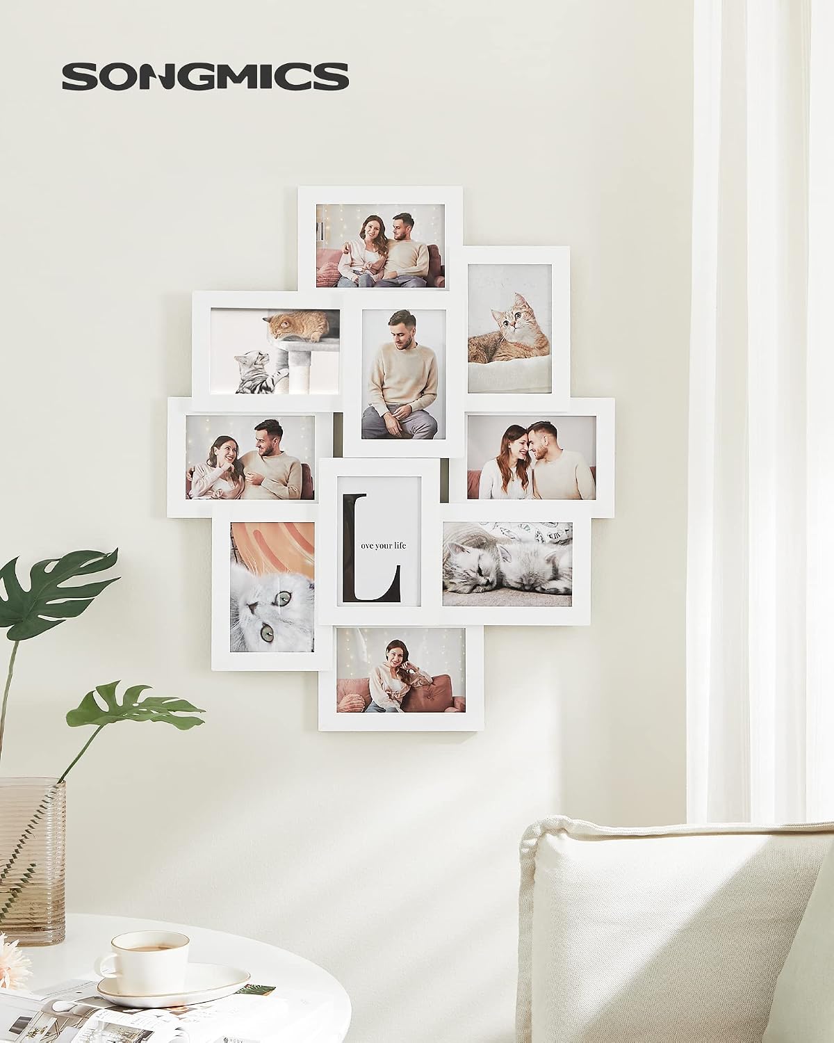 Thumbnail 6 de Photo collage frame 10 slot 10x15cm