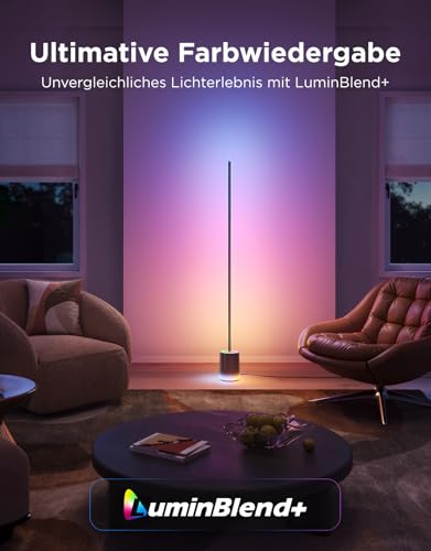 Detalle de Govee Stehlampe 3 mit LuminBlend+ Technologie – RGBWWIC 2100 lm, App- und Sprachsteuerung
