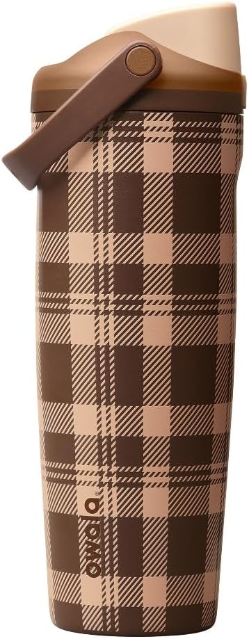 Owala C08477W FreeSip Sway 30 oz Insulated Stainless Steel Water Bottle