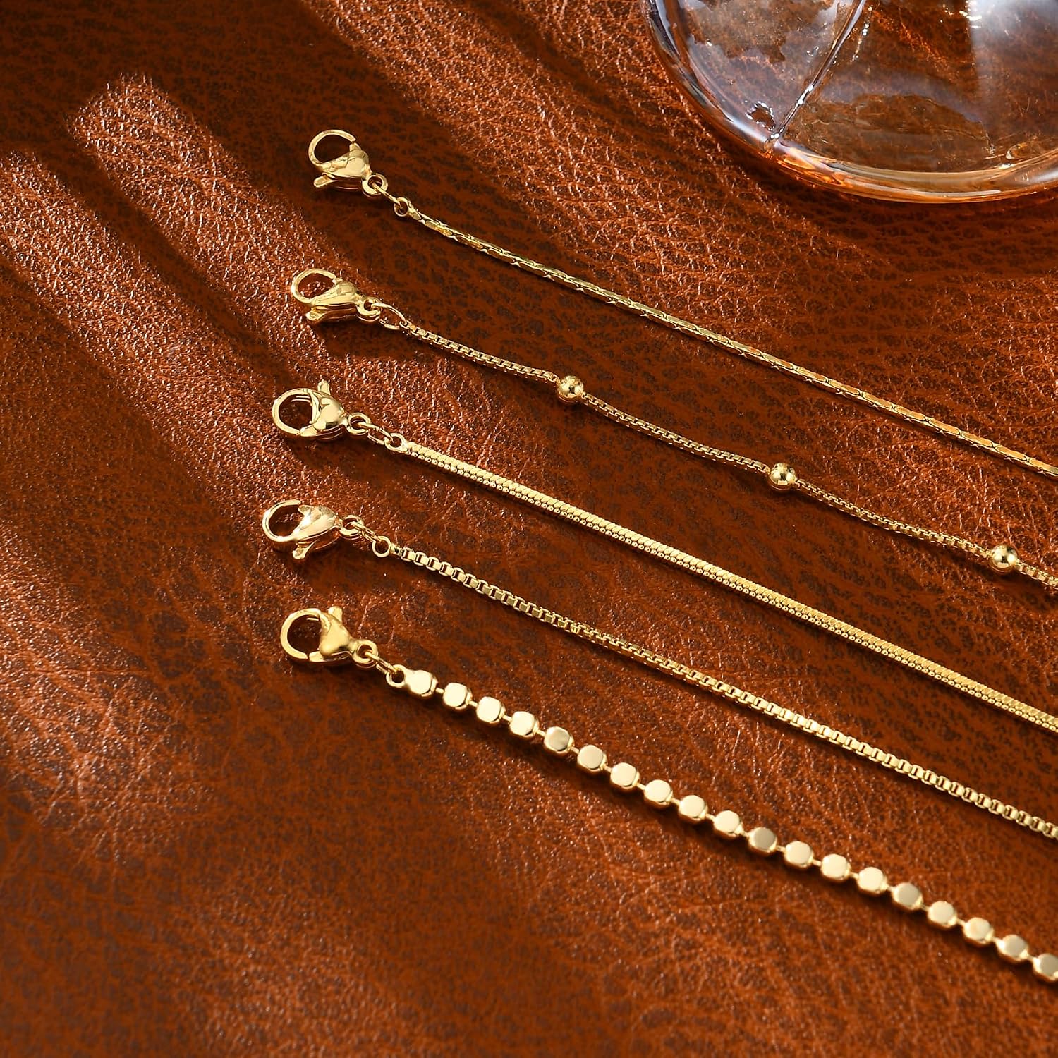 Detalle 2 de Striviio Bracelet Set, 14K Gold Plated