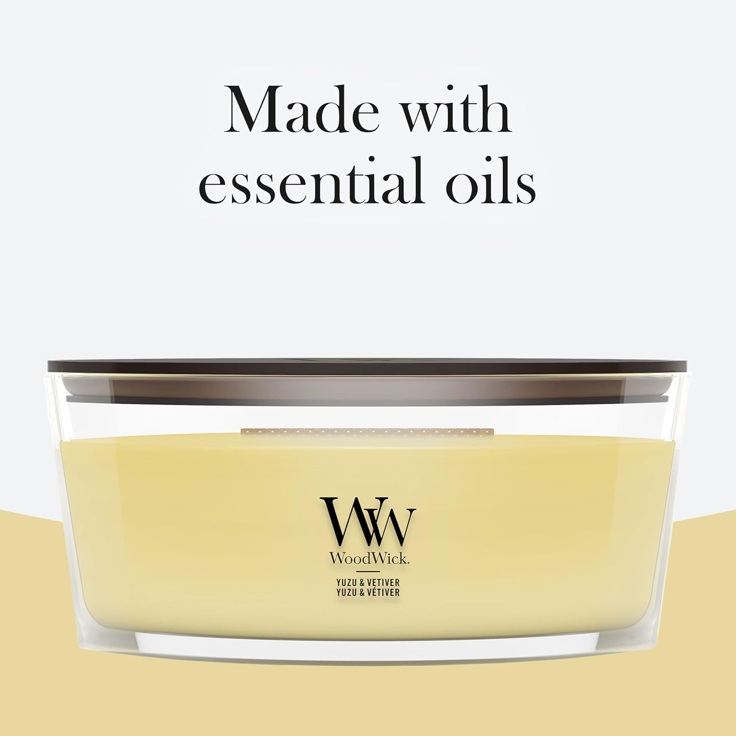 Thumbnail 5 de WoodWick Bougie parfumée Ellipse Yuzu & Vetiver — cadeau chic pour femmes