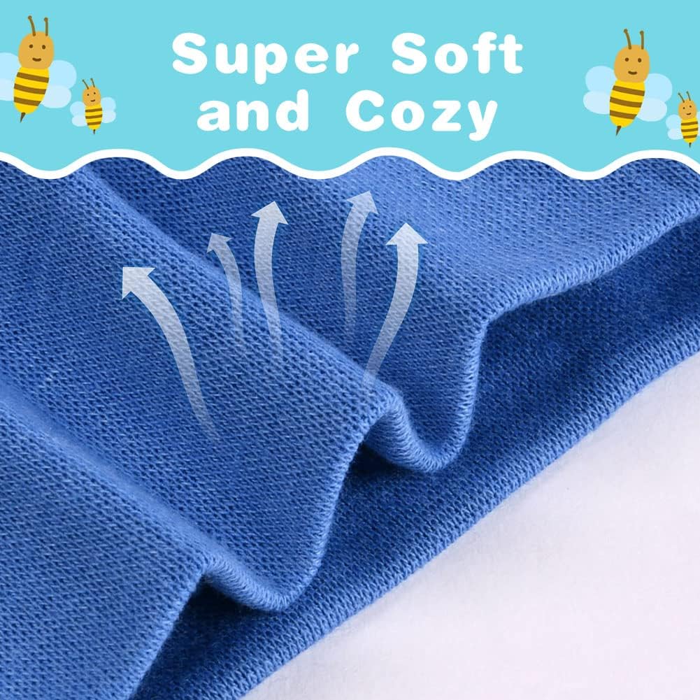 Thumbnail 2 de Ensemble bonnets de naissance et moufles de protection Aolso en coton (0-6 mois), unisexe, blanc