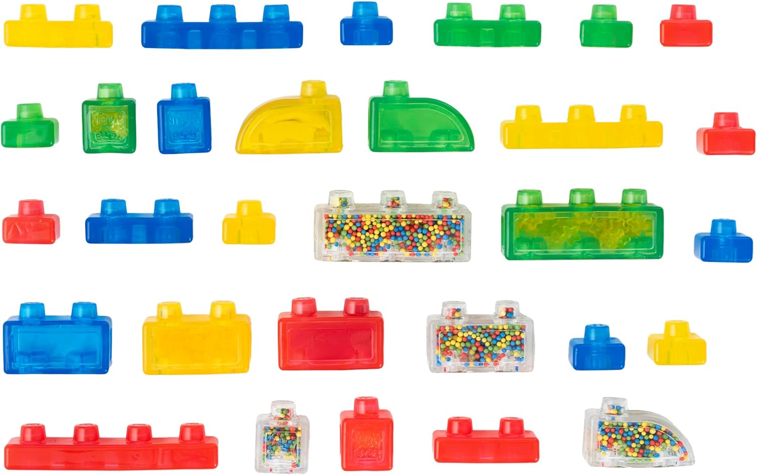 Detalle de Jelly Blox Stash 'N Stack 30 Blocks