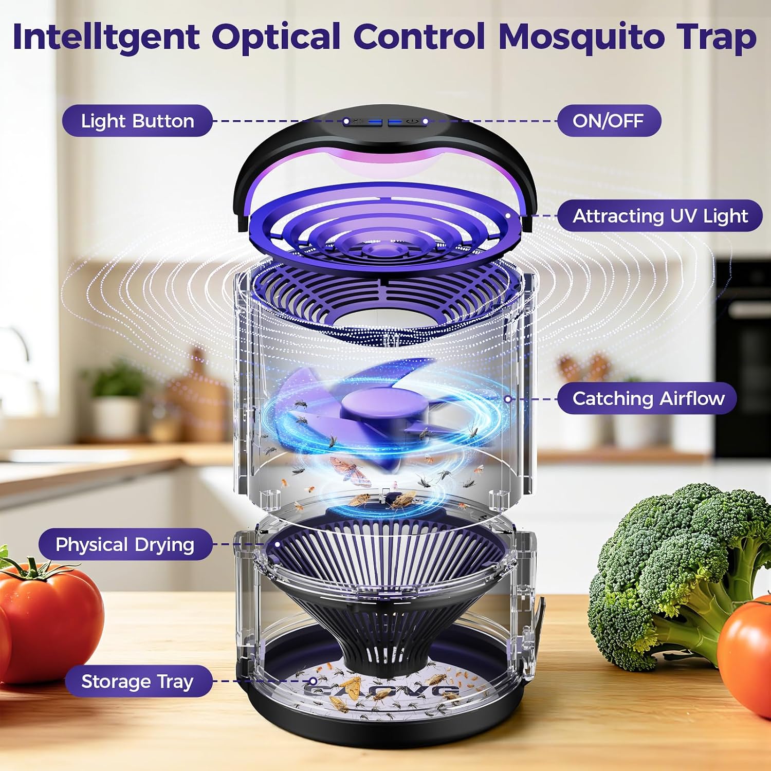 Thumbnail 1 de Indoor Fly Trap, 10 Refills