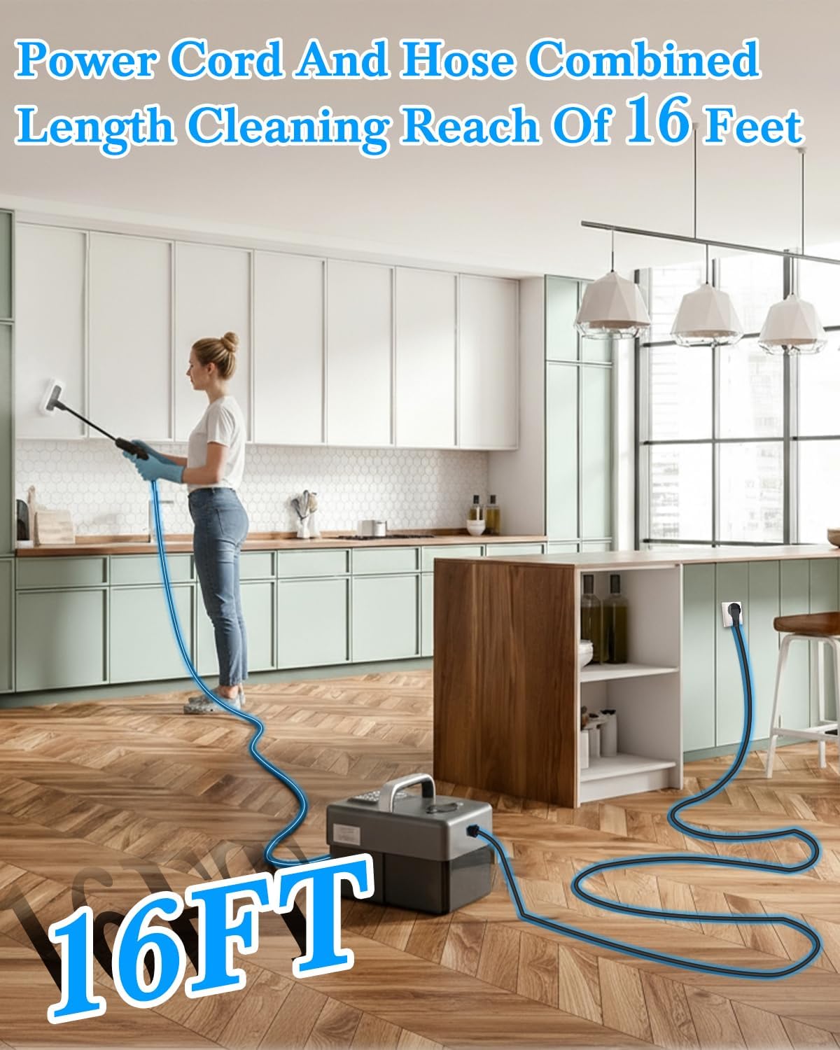 Thumbnail 4 de Mecmic Steam Cleaner Home 1600ML
