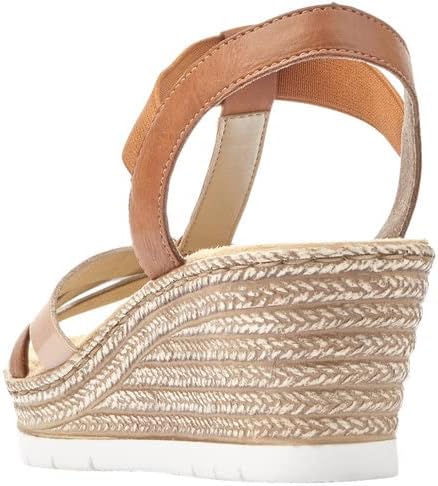 Detalle de Rieker Damen 61995 Sandalen – komfortable Ankleide für Alltag und Freizeit