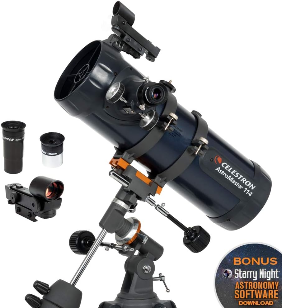 Thumbnail 6 de Celestron 31035 AstroMaster 76EQ 76mm reflector telescope