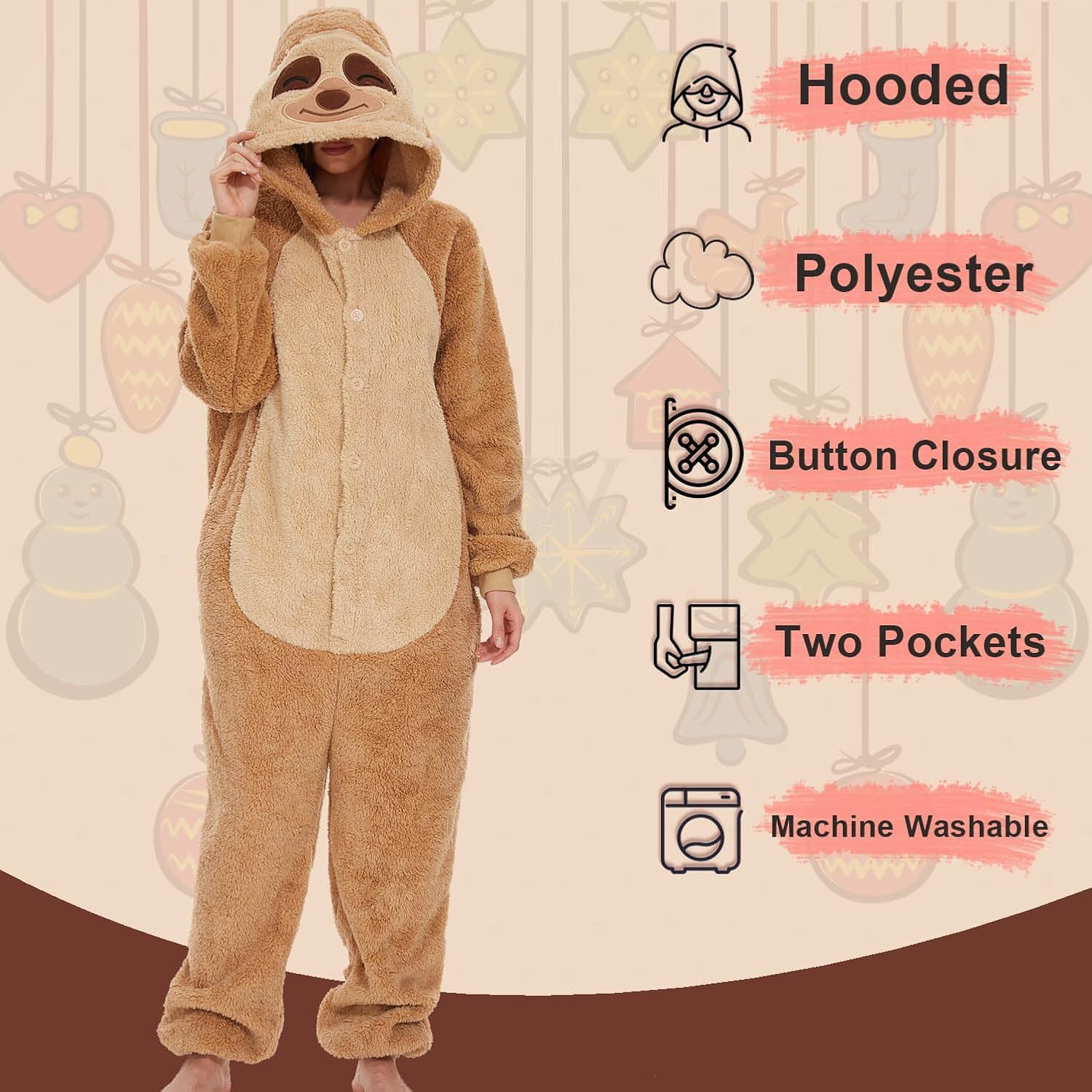 Detalle 2 de LATH.PIN Panda Pyjamas Jumpsuit