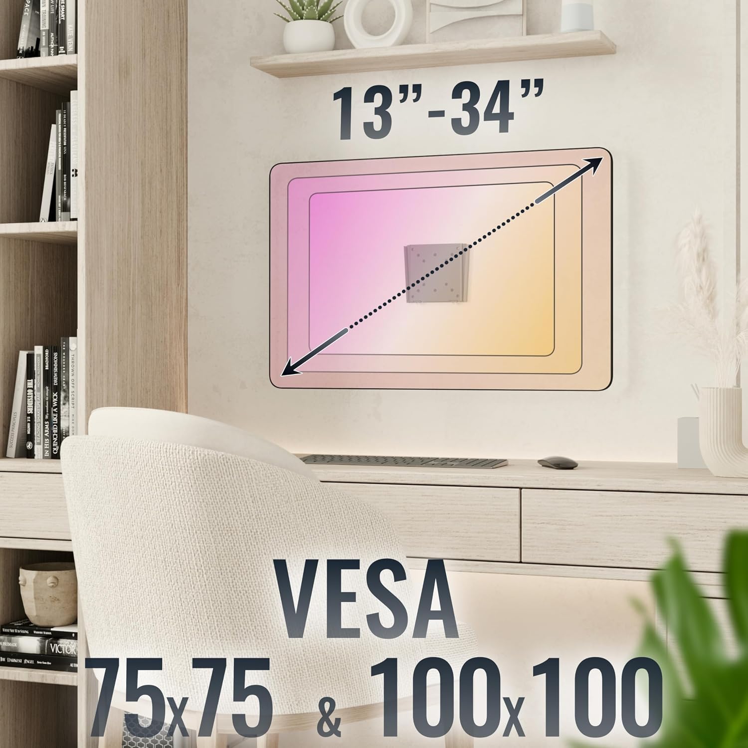 Thumbnail 2 de RICOO F0311 Monitor Halterung 13-34 Zoll