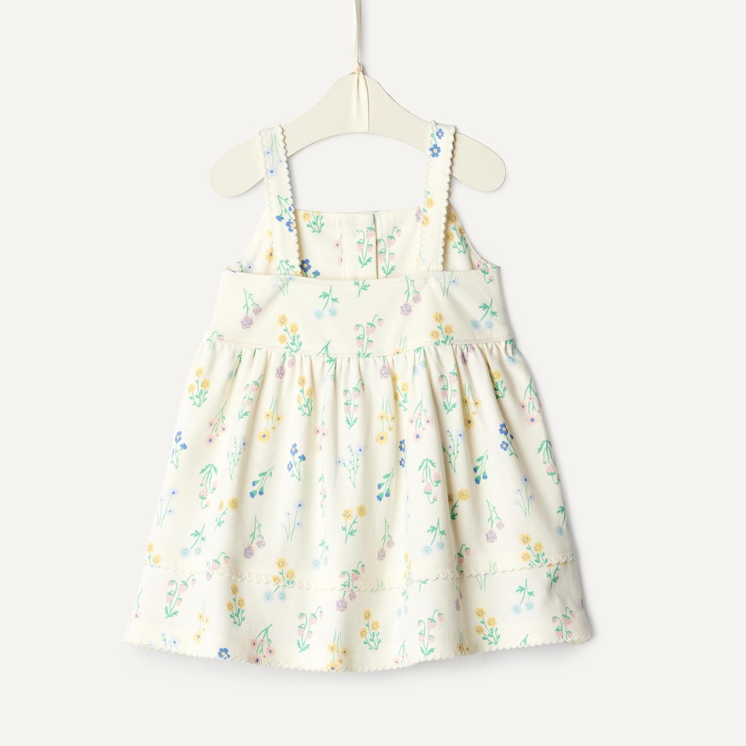 Detalle de Amazon Essentials x Sofia Grainge Toddlers and Baby Girls' Cotton Casual Fit and Flare Dress