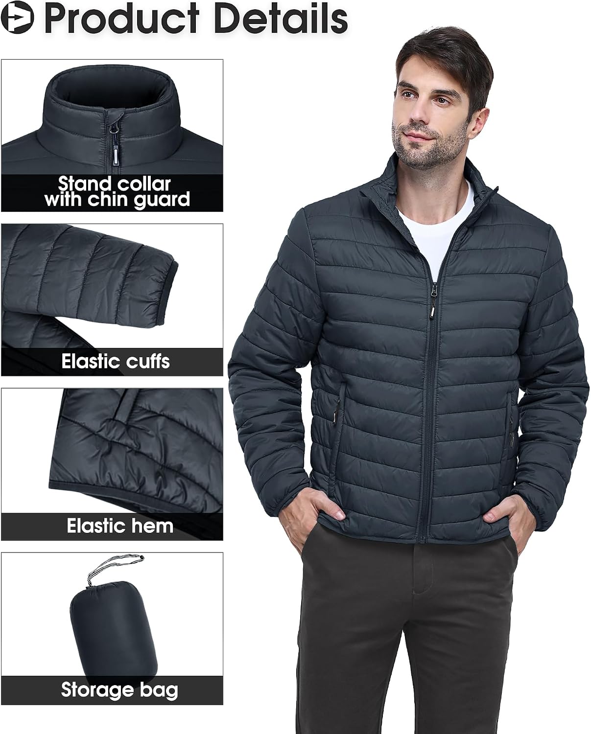 Thumbnail 4 de Outdoor Ventures Herren Steppjacke
