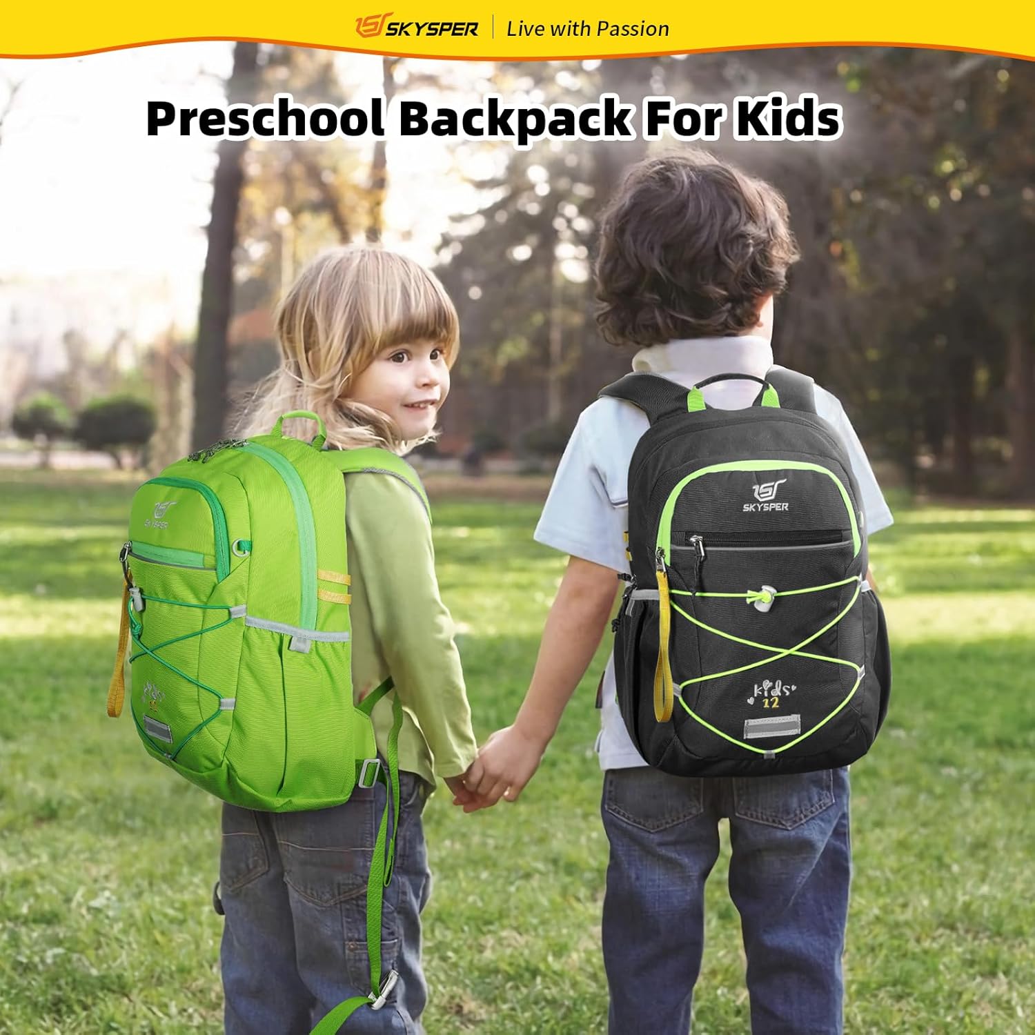 Thumbnail 6 de SKYSPER Kinderrucksack Wandern für Jungen & Mädchen (3–8 Jahre) – komfortabler Wanderrucksack für Outdoor