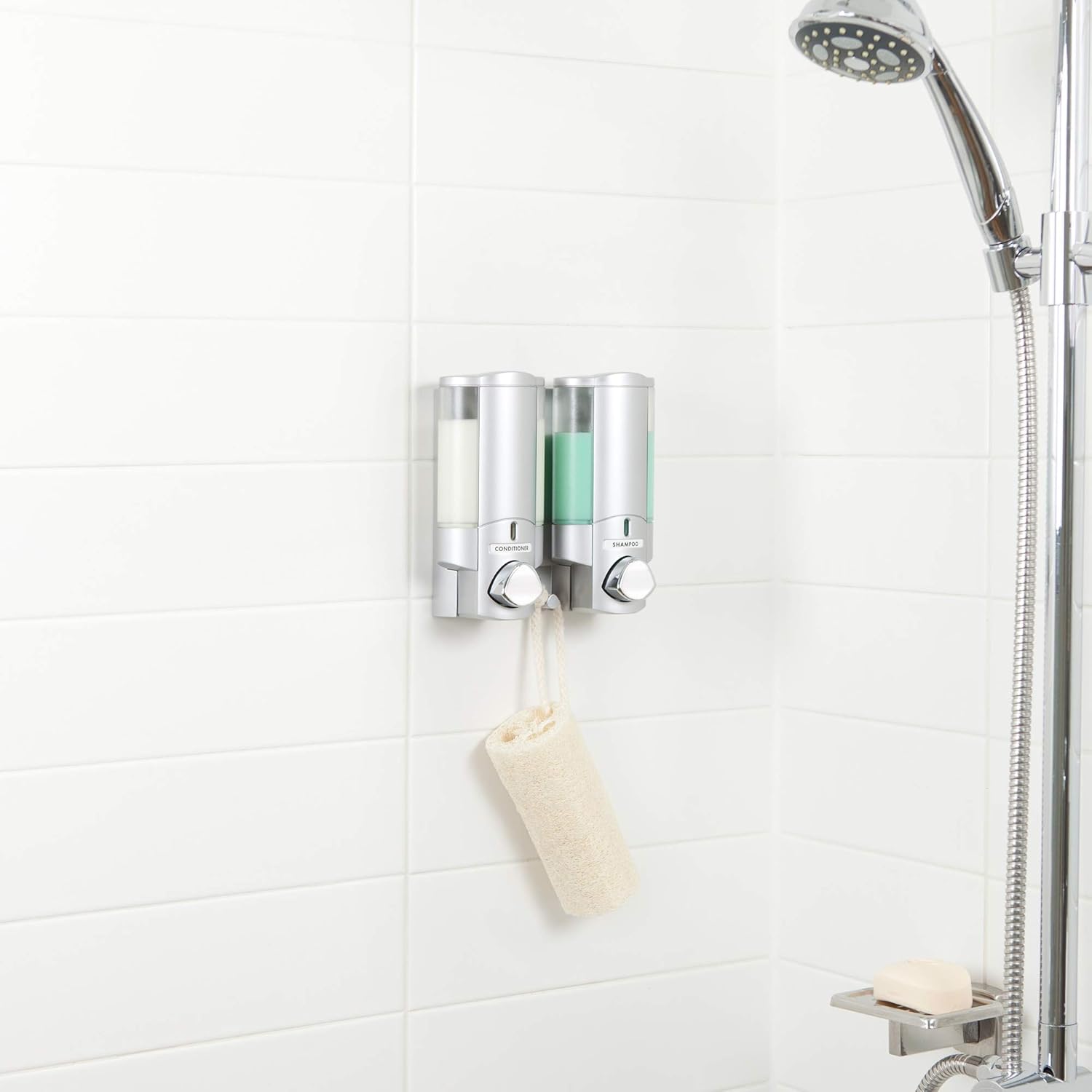 Thumbnail 4 de Better Living Aviva distributeur mural pour deux chambres, finition satinée